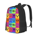 thumbnail image 2 of Daiia Doodle Faces Emotions Backpack for Men and Women -Durable Backpack Large Capacity, Water-Resistant Bag with Adjustable Straps and Laptop Compartment, 2 of 9
