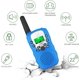 thumbnail image 5 of Walkie Talkies para niños, juguetes, regalos, Walkie Talkie para niños, radio FRS de largo alcance para niños y niñas de 6 a 12 años, calcetín de regalo (azul, 1 par), 5 of 5