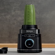 Ninja Power Blender Pro + Personal Single-Serve, BlendSense Technology, For Smoothies, Food & More, Compact Kitchen Countertop, 1800 P-Watts, 72 oz. Pitcher, (2) 24 oz. To-Go Cups, TB301 Black