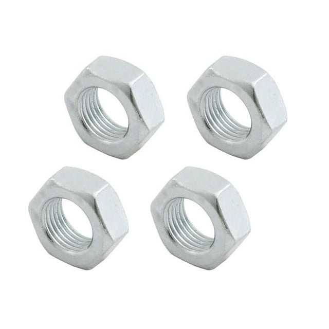 Allstar Performance ALL18260 0.63 in. 18 Right Hand Steel Jam Nuts - Pack of 4
