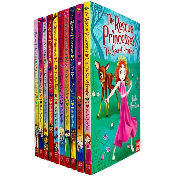 The Rescue Princesses 10 Books Collection Set By Paula Harrison - Ages 7-9 - Paperback