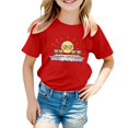 thumbnail image 3 of Kids Shirts For Girls Summer Short Sleeve Shirts For Girls Oversized Summer Tops For Teens Tops For Girls 7-8 Years Cute&nbsp;Girl&nbsp;Clothing, 3 of 5
