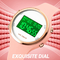 thumbnail image 4 of Findtime Ladies Watch Digital Watches for Women Colorful Sport Wrist Watch for Women Waterproof Stopwatch Alarm Multifunction Easy Read, 4 of 7