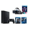 PlayStation VR Launch Bundle 3 Items:VR Launch Bundle,PlayStation 4 Slim 500GB Console - U,VR Game Disc PSVR DriveClub ncharted 4