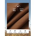 thumbnail image 4 of Vestido casual de playa Willit Linen Caramel para hombre, 31 de ancho x 32 de largo, 4 of 7