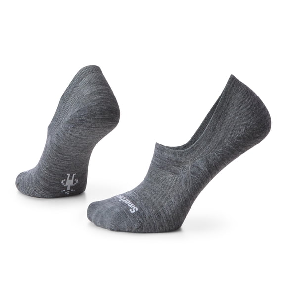 Medias Invisibles Diarias para Mujer Smartwool Gris Medio Talle L