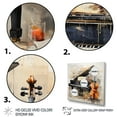 thumbnail image 3 of Designart "Music Melancholy harmonies Subdued" Music Floater Framed Wall Art Print, 3 of 7