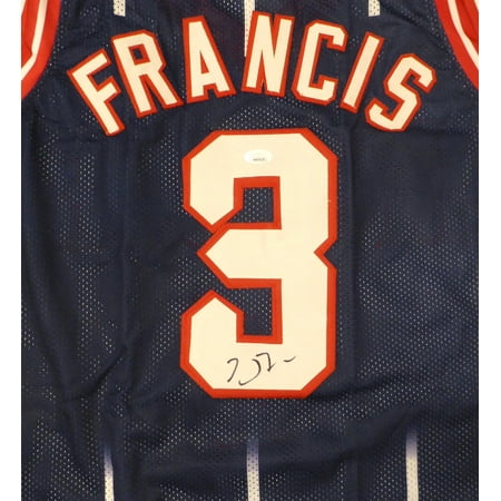 Houston Rockets Steve Francis Autographed Blue Jersey JSA #WA975179
