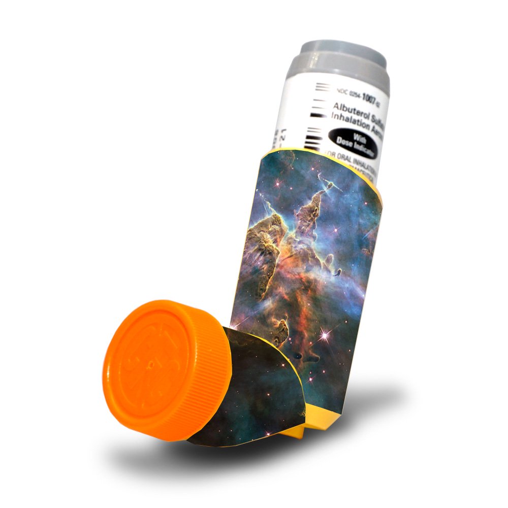 Outerspace Collection of Skins For Proventil HFA Asthma Inhaler