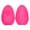 Hot Pink, variant on Blue Giant Jumbo 5.5-Inch Fillable Plastic Easter Eggs, Large Size with Safety Hole, Reusable and Durable for Easter Hunts & Decorative Use