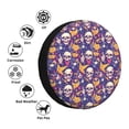 thumbnail image 4 of Yiaed rock Skull record Print Tire Wheel Cover, Waterproof Spare Tire Cover Fit for Jeep, Truck,Trailer, RV, SUV, Camper and Most Vehicle-17 inch, 4 of 6