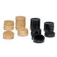 thumbnail image 4 of WE Games Wood Backgammon Pieces with Cloth Pouch - 1.5 inches, 4 of 10