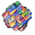 thumbnail image 2 of Carolines Treasures 8723-1FC Bouys Foam Coaster Set of 4 3 1/2 x 3 1/2 multicolor, 2 of 3