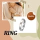 thumbnail image 3 of Anillo de acero inoxidable a la moda ligero portátil corazón presente anillos de dedo resistente Simple impermeable joyería Festival Ropa, zapatos y accesorios Miscelánea 6 tallas (mujer2) Guardurnaity AP014640-11, 3 of 6