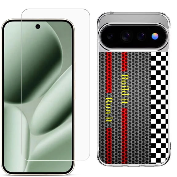Shockproof Phone Case for Google Pixel 11 / 11 Pro, by OneToughShield - Racing