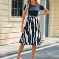 thumbnail image 1 of SDNall Robes pour Femmes Pull Tricoté Col en U avec Dentelle et Robe Pull à la Mode, 1 of 9