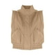 thumbnail image 4 of Chaquetas y abrigos casuales sin mangas y sin capucha para mujer, moda casual, color sólido, solapa con dobladillo elástico, chaqueta sin mangas con capucha para mujer, abrigo para mujer, 4 of 8