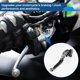 thumbnail image 3 of Palancas de freno y embrague cortas y largas para Kawasaki Z1000SX 2017-2020, palanca de manillar de motocicleta ajustable, aleación de aluminio, cabeza de titanio con mango negro, 3 of 6