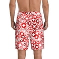 thumbnail image 4 of Lsque Plus Cross Mens Sleep Pajama Shorts,Short Pajama Pants, Cotton Ultra-Soft Knit-3X-Large, 4 of 9