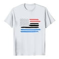 thumbnail image 5 of ORT Women's 4th of July Independence Day T-Shirt Summer USA Star Stripes Graphic Tee Tops(Z2-White,L), 5 of 5