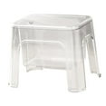 thumbnail image 4 of Lipstore Clear Step Stool Bathroom Stool Storage Ottoman for Home Living Room Kitchen, 4 of 8