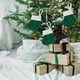 thumbnail image 4 of Adornos navideños, medias navideñas rojas, verdes y ámbar con lentejuelas y purpurina, calcetines navideños grandes con puños blancos para decoración, almacenamiento de calcetines., 4 of 6