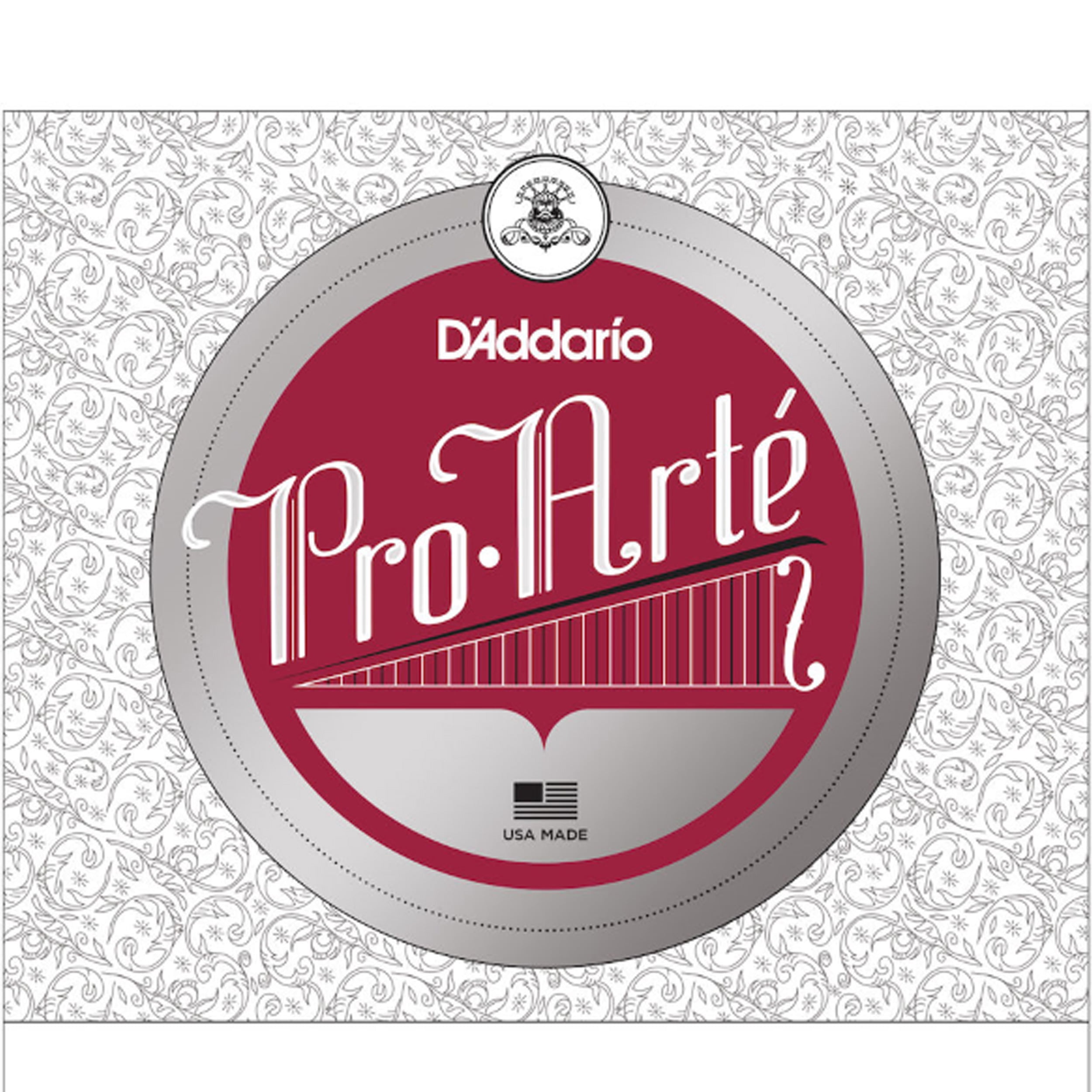 D'Addario Pro-Arte Cello Single A String, 1/2 Scale, Medium Tension Bulk 10-Pack