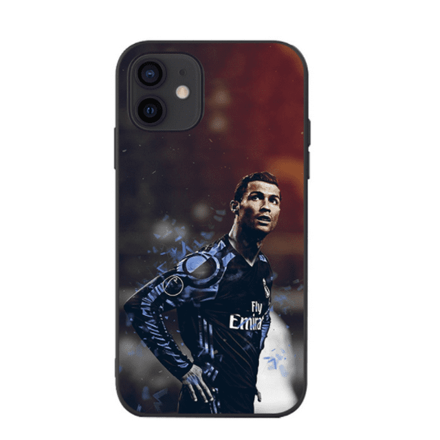 IPhone 12 13 14 Mini Pro Max plus phone case, Football star RONALDO Iphone case