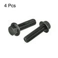 thumbnail image 3 of M14x50mm Hex Serrated Flange Bolts 10.9 Grade Carbon Steel Screws 4 Pack, 3 of 5