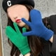 thumbnail image 5 of Guantes de invierno para mujer, cálidos guantes de punto de lana sin dedos, todo incluido, con dedos para pantalla táctil 1111, 5 of 5