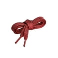thumbnail image 3 of INSPIRE CHIC Unisex Glitter Shiny Metallic Sparkling Flat Sneakers Shoelace 170cm/66.93" Red, 3 of 6