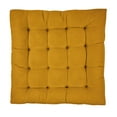 thumbnail image 2 of Sorra Home Mustard Square Floor Pillow with Handle 40 in x 40 in x 5 in, 2 of 4