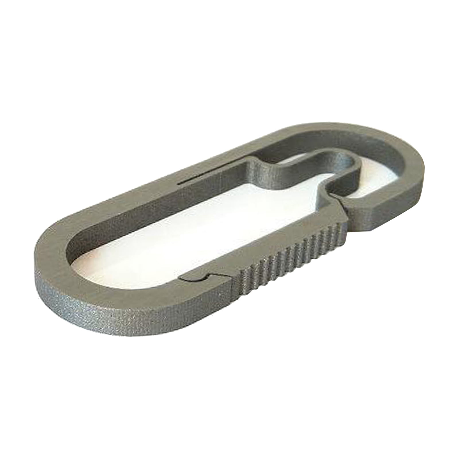 Titanium Alloy Carabiner Spring Snap Hook Clip KeyChain Quick Release Buckle 