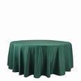 thumbnail image 3 of BalsaCircle 108" Round Polyester Tablecloth Wedding Table Linens Hunter Green, 3 of 8