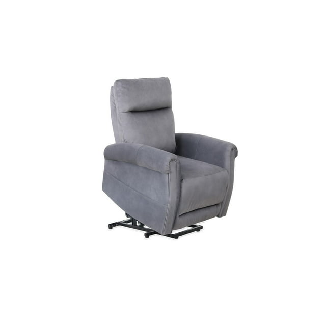 K-Living Arlen Power Lift Recliner Chair in Charcoal Aspen Fabric