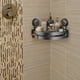 thumbnail image 4 of Estante organizador de esquina con ventosa para baño | Estante de ducha de pared sin taladros | Cesta de baño de aluminio ABS inoxidable con drenaje | Porta champú seguro para artículos de tocador y, 4 of 7