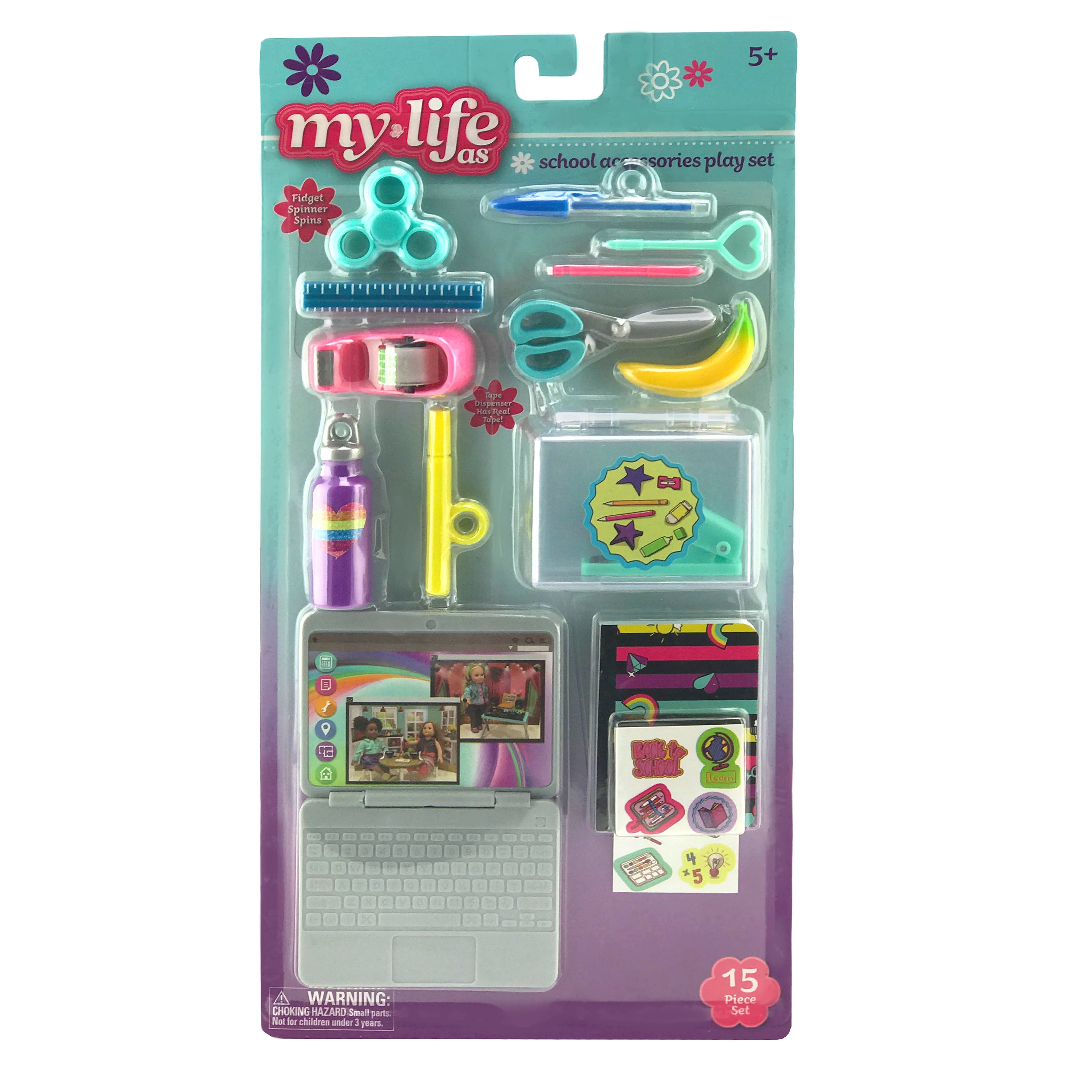 my life doll school set
