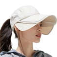 thumbnail image 4 of SRZYMJ Womens Sun Hat with Neck Flap Baseball Hat Lightweight For Wide Brim Hat For Hiking Running Camping, 4 of 4