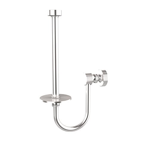 Allied Brass FT-24U-SCH Upright Tissue Holder, Satin Chrome