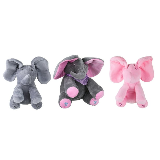 Elefante pequeno adorable animado electrico Flappy Push Doll Kids Present Abanopi Muneca Walmart en linea
