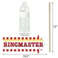 thumbnail image 2 of Big Dot of Happiness Funny Carnival - Step Right Up Circus - Carnival Themed Photo Booth Props Kit - 10 Piece, 2 of 5
