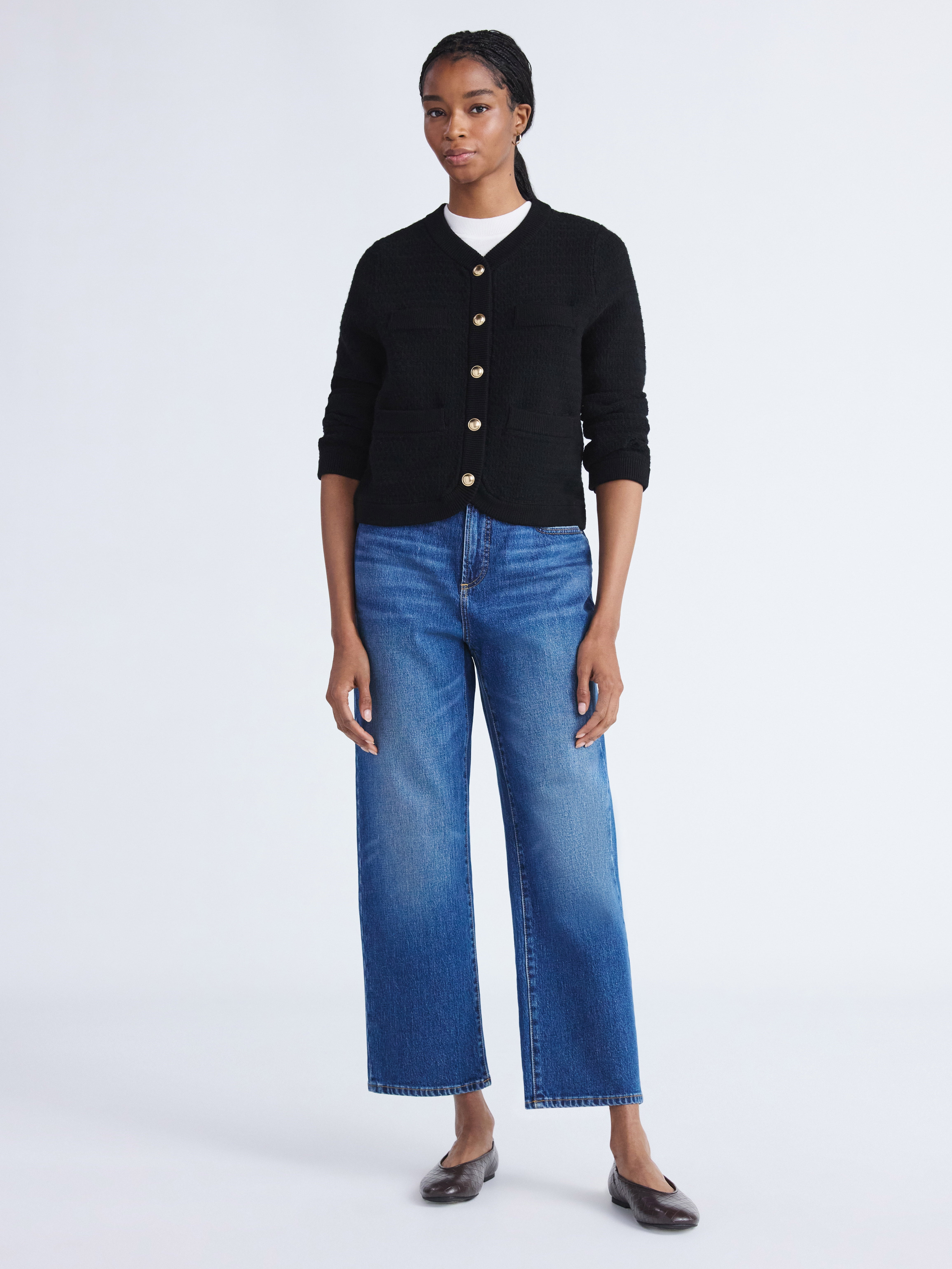 Free Assembly Women's Midrise Relaxed Ankle Jeans, 27.5" Inseam Sizes 0-18