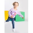 thumbnail image 3 of Garanimals Toddler Girl French Terry Graphic Sweatshirt, Sizes 12M-5T, 3 of 7