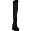 Madden Girl Orin Women's Boots Black Fabric Size 8.5 M