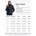 Wantdo Women's Puffy Jacket Winter Puffer Coat Warm Quilted Jacket with