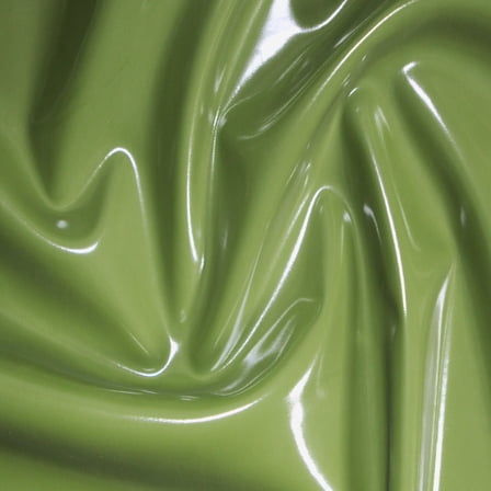 Army green Stretch PVC fabric for fashion and upholstery