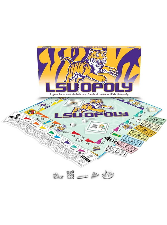 Late for the Sky Louisiana State - LSUopoly Board Game