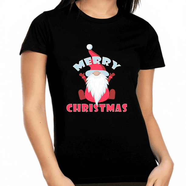 Cute Plus Size Christmas Shirts for Women Plus Size Christmas Shirts