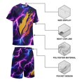 thumbnail image 3 of Prestonplayz Kids Short Sleeve T-Shirt And Mesh Shorts Outfit Set for Boys Girls, 3 of 8