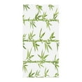 thumbnail image 3 of Ryvnso Green Leaves Print Oversized Beach Towel Microfiber Bath Blankets Swimming Fitness 37" x 74", 3 of 5